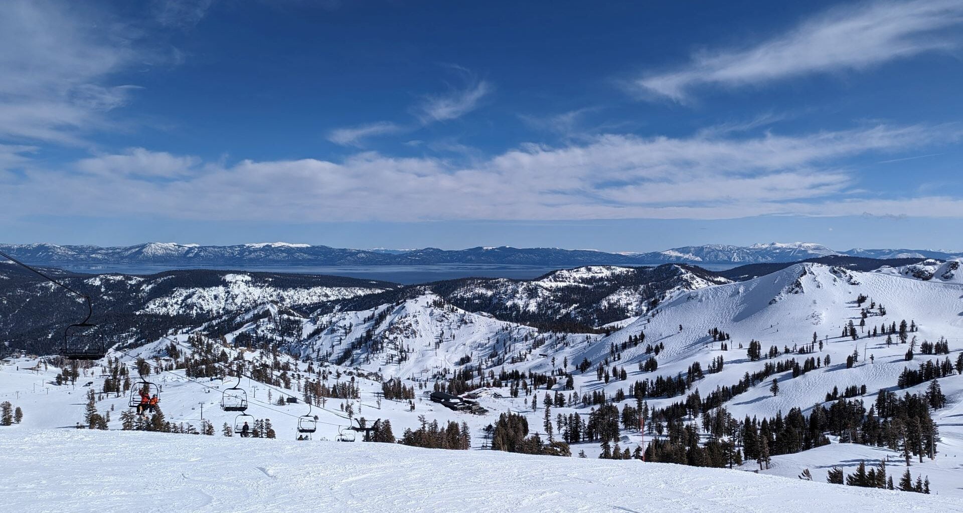 A view of Palisades Tahoe