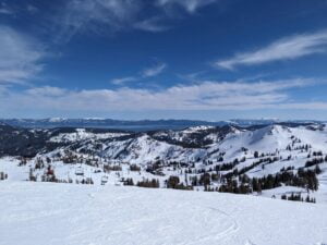 A view of Palisades Tahoe