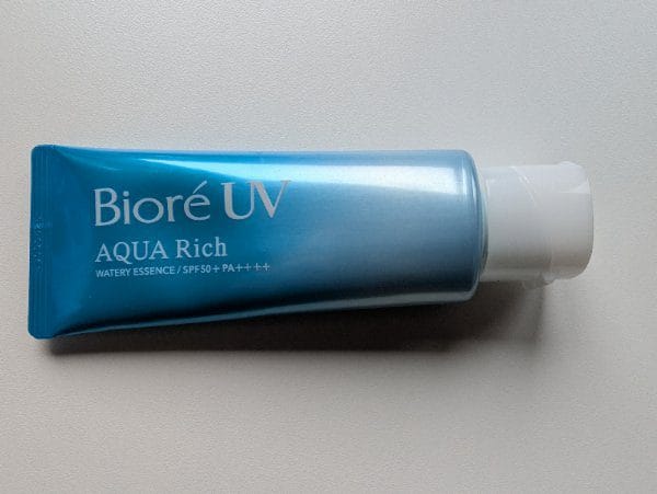 Biore UV Sunscreen bought in Japan