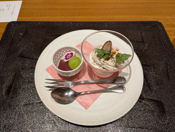 A kaiseki dish