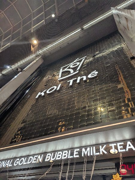 The outside of Koi The in Osaka