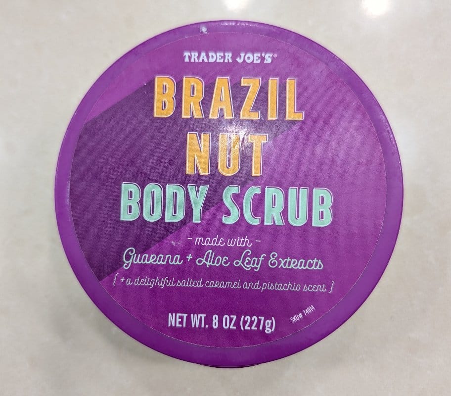 Trader Joe's Brazil Nut Body Scrub